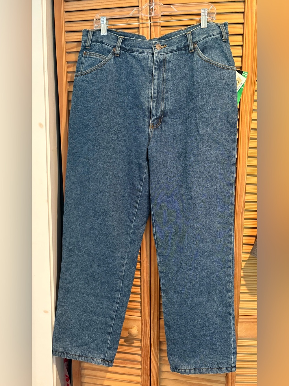 NWT Dickies WeatherGuard Plus Insulated Jeans Men’s 36x30 Thermolite Blue Denim